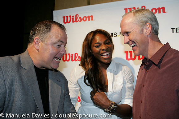 Wilson Player Party shot for Tennis Magazine New York 2006