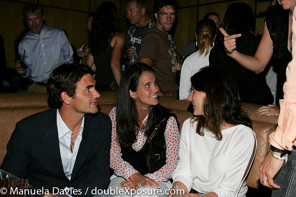 Wilson Player Party shot for Tennis Magazine New York 2006