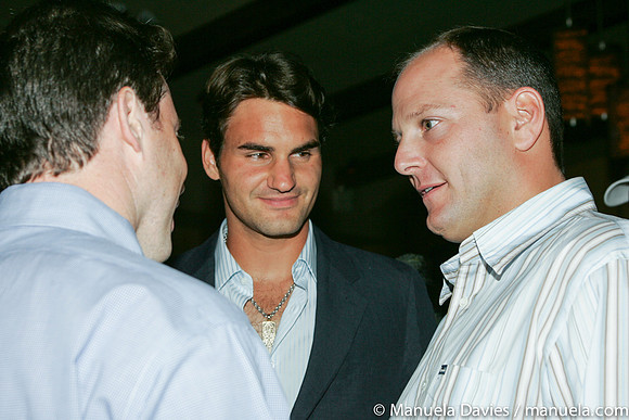 Wilson Player Party shot for Tennis Magazine New York 2006