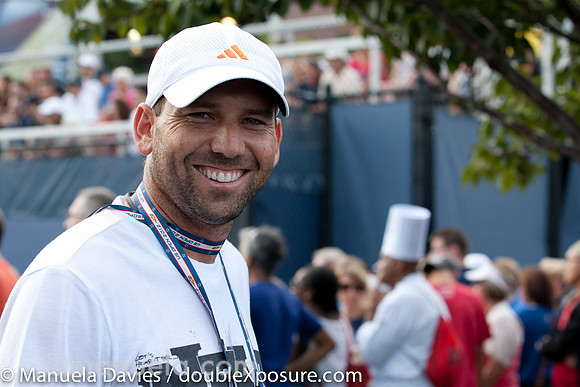 Golfer Sergio Garcia
