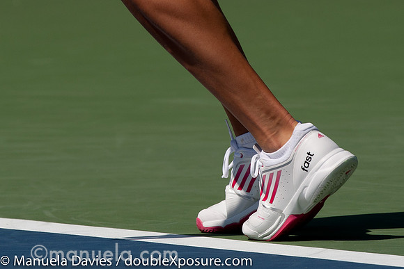 Shoes of Ana Ivanovic (SRB)