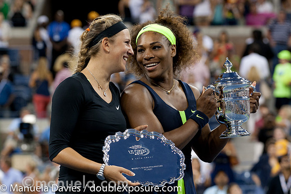 Victoria Azarenka and Serena Williams (BLR USA)