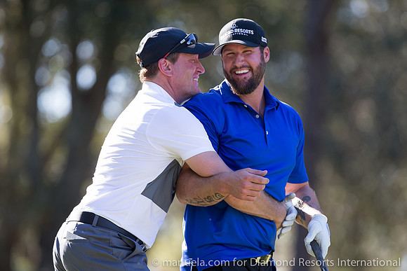 Jeremy Roenick and Eric Gagne