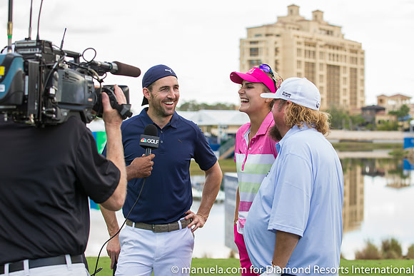 Jake Owen, Lexi Thompson and Colt Ford