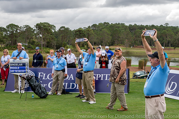 Larry the Cable Guy on 10th Tee