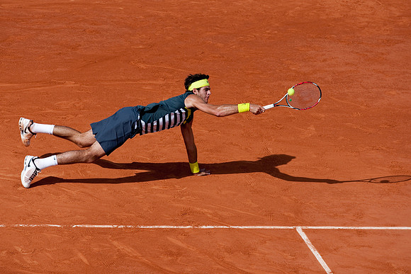 Juan Martin Del Potro French Open