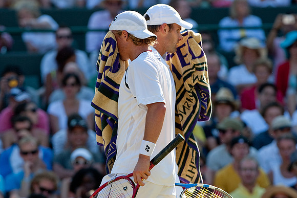 Hewitt and Roddick Wimbledon