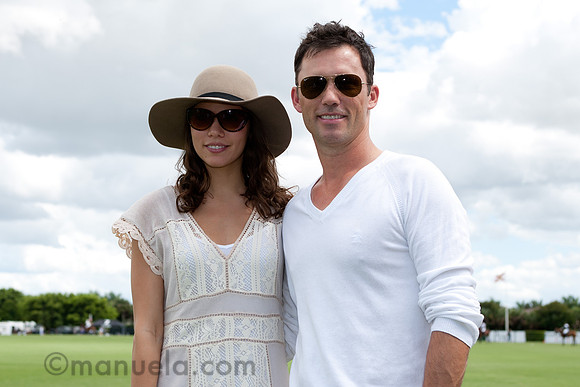 Michelle Woods and Jeffrey Donovan