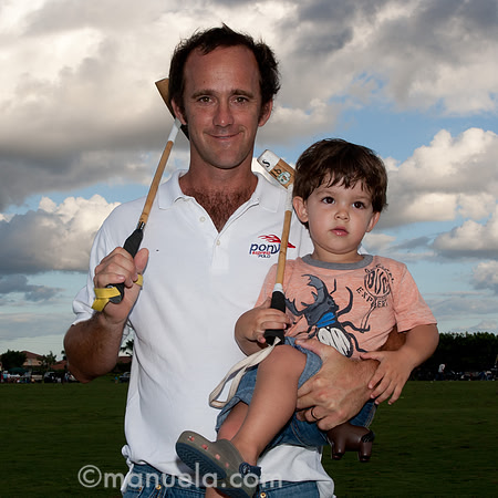 Tomas Goti and son Santos
