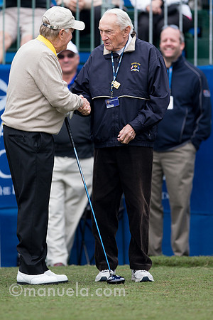 Jack Nicklaus and Dow Henry Finsterwald Sr