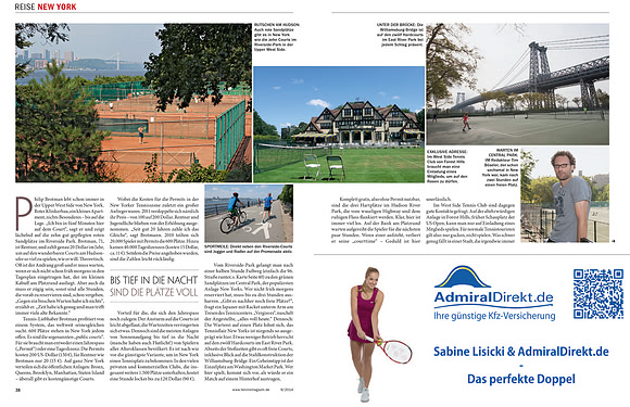 Tennis Magazin Germany September 2014
