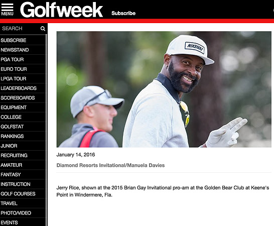 Golfweek online January 2016