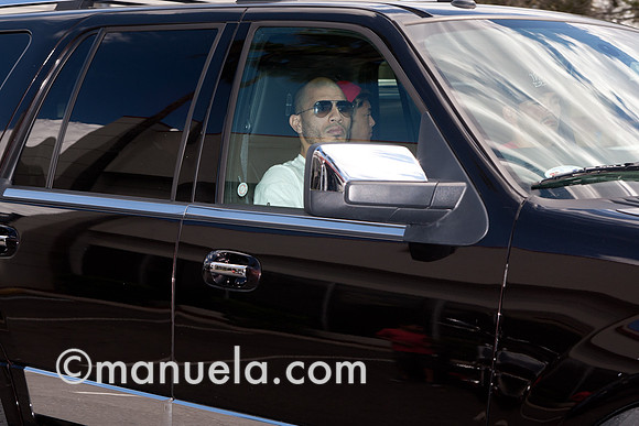 Miguel Cotto arrives at the Don Miguel Boxing Gym in Orlando