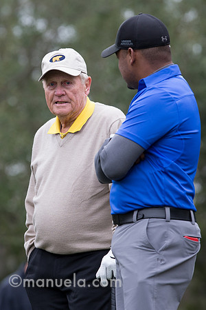 Jack Nicklaus with Leon Duncan