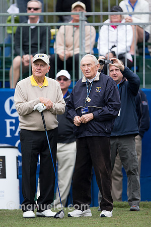 Jack Nicklaus and Dow Henry Finsterwald Sr