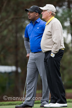Jack Nicklaus with Leon Duncan