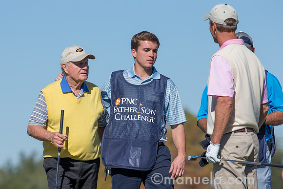 Jack Nicklaus, Jack Nicklaus II and III (caddie)