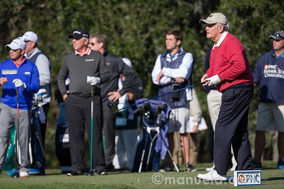 Jack Nicklaus - Hale Irwin background
