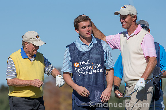 Jack Nicklaus, Jack Nicklaus II and III (caddie)